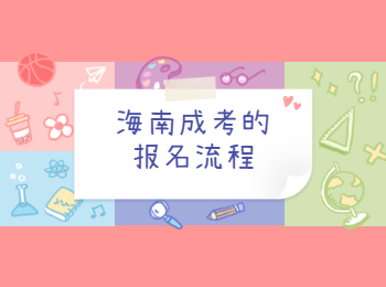 海南成考的報名流程